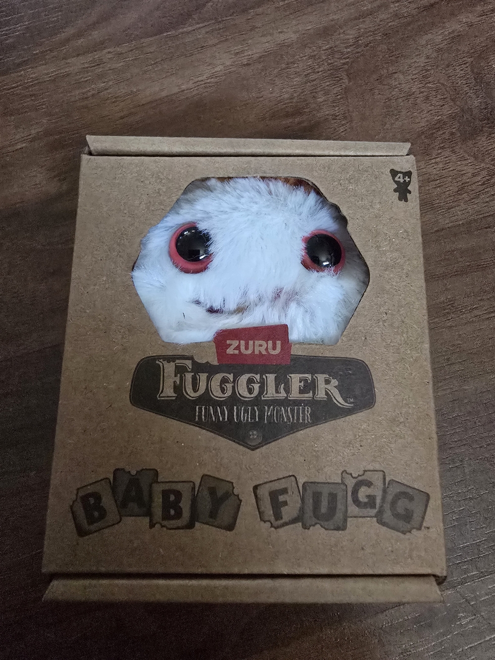 Fuggler Baby Fugg White Plush Toy